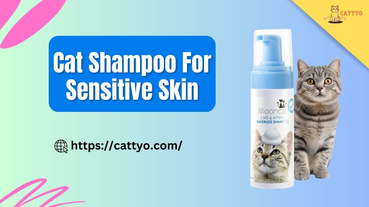 Cat shampoo for sensitive skin