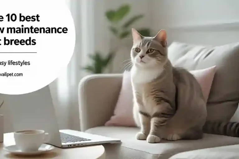 Why Are Cats Low Maintenance and Perfect for Busy Owners