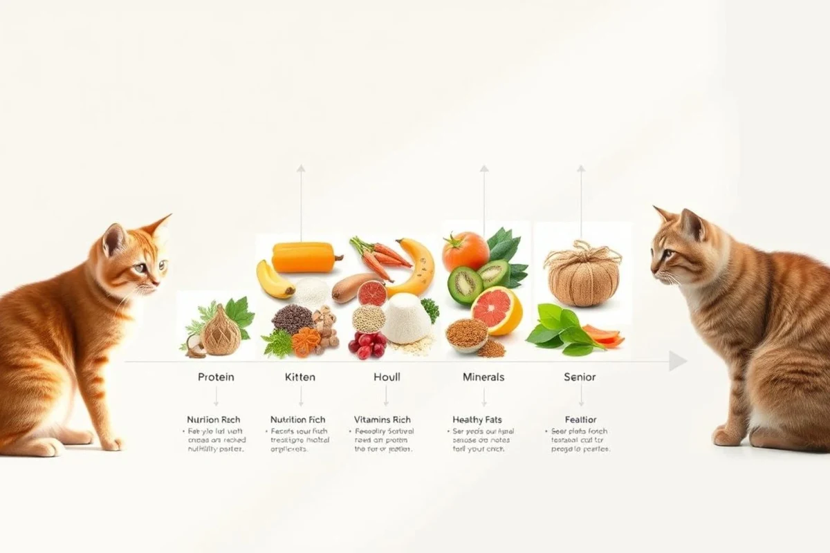 Cat with a bowl of food, representing how much to feed cats
